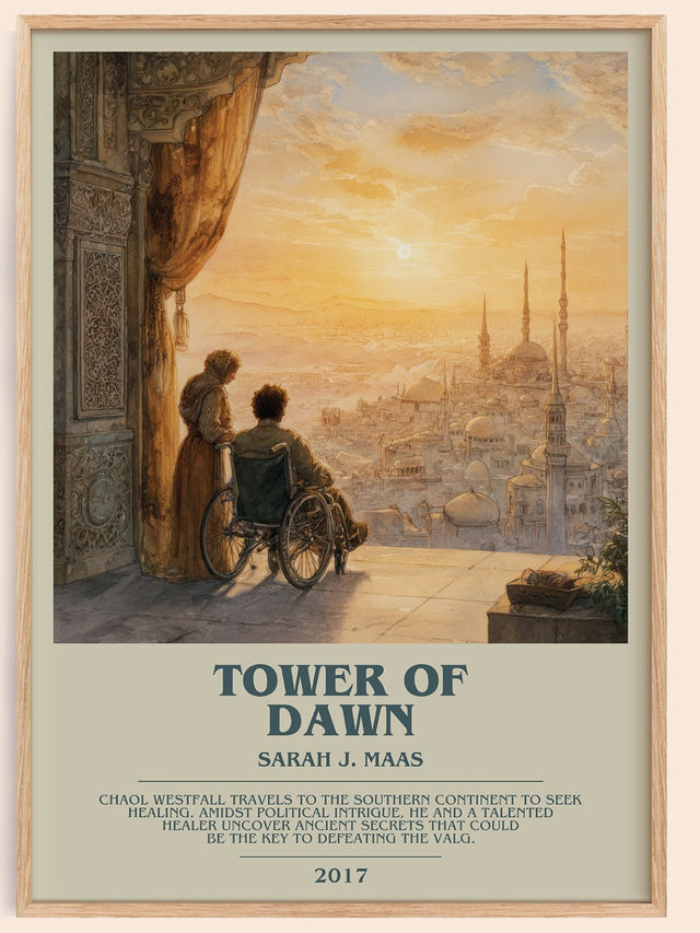 Tower of Dawn Bookish Wall Art by Sarah J. Maas