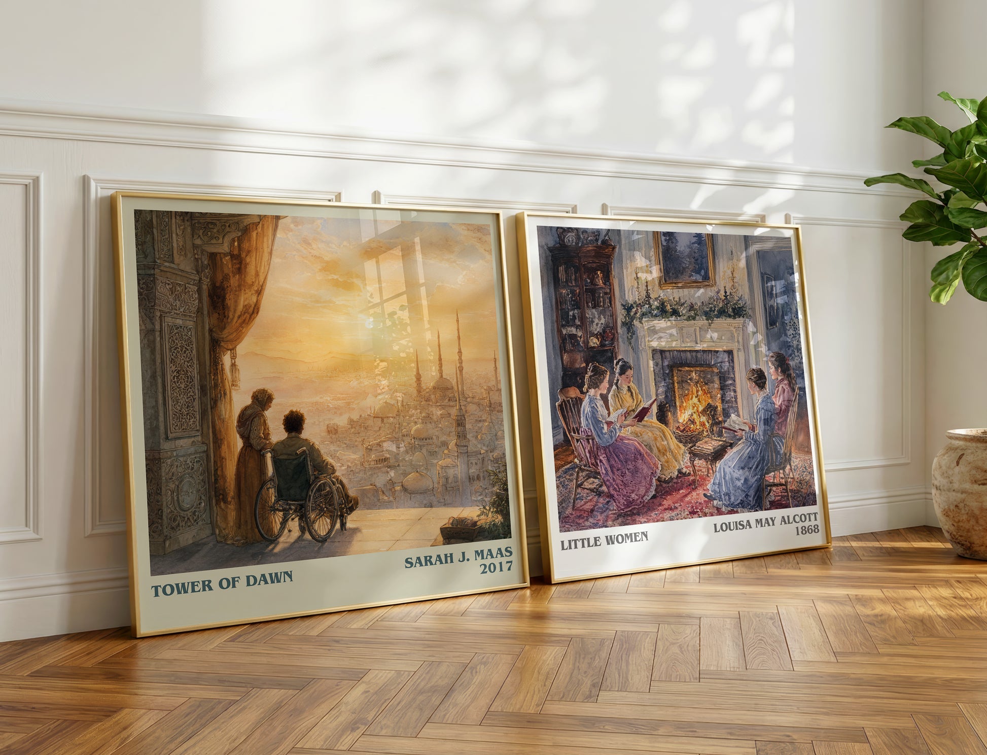 Tower of Dawn book poster packaging – museum-quality print rolled in protective tube
