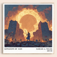 Kingdom of Ash Literary Art Print by Sarah J. Maas