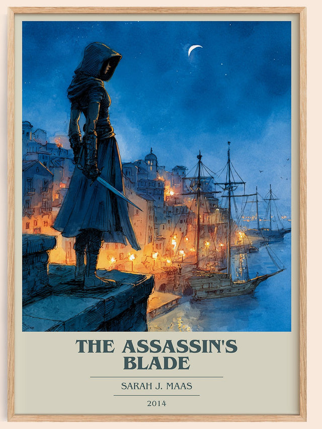 The Assassin's Blade Book Cover Poster by Sarah J. Maas