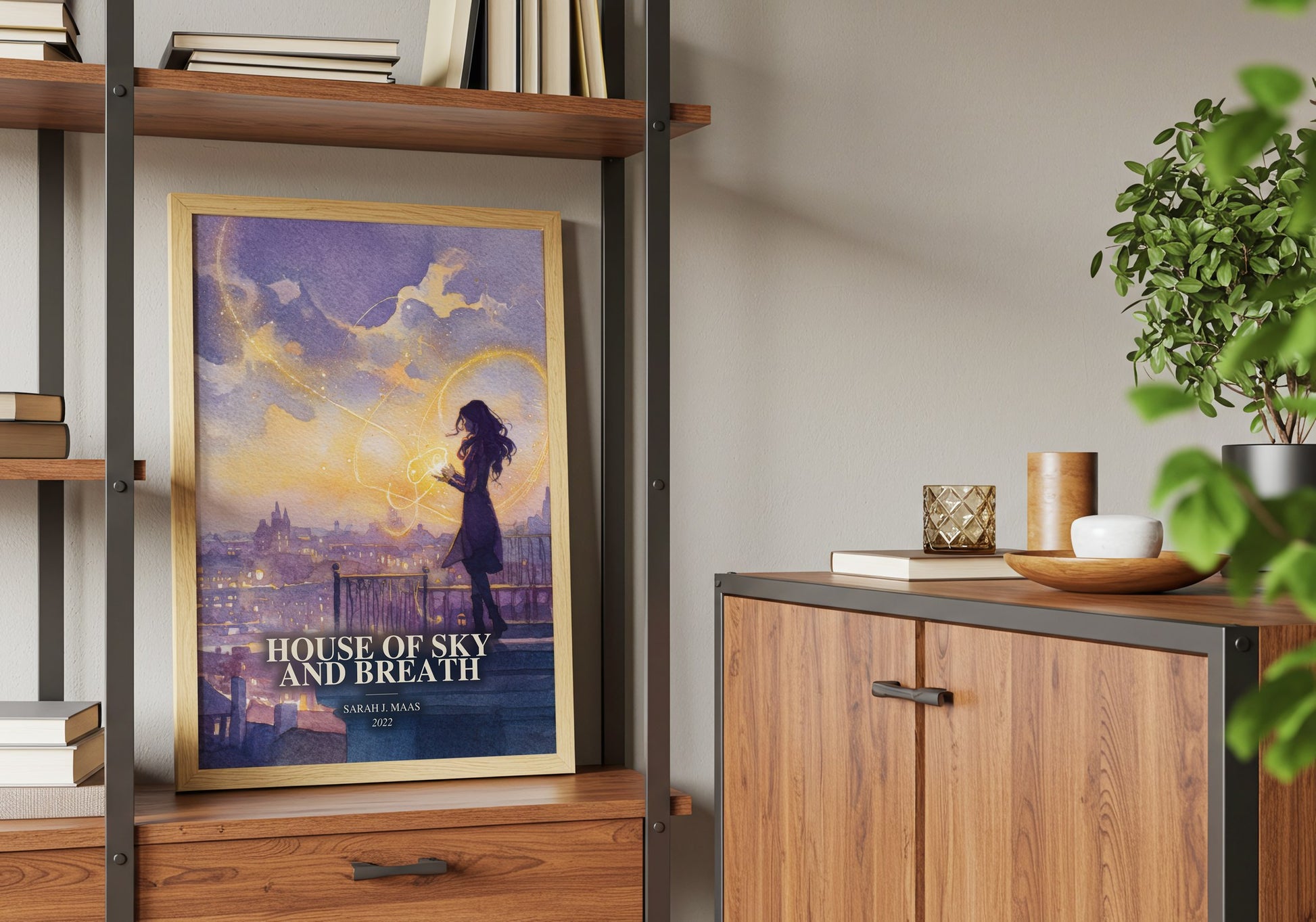 House Of Sky And Breath book watercolour illustration paper finish options – matte satin gloss