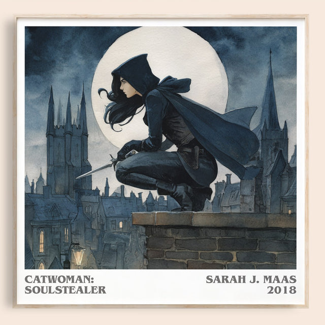 Catwoman: Soulstealer Literary Art Print by Sarah J. Maas