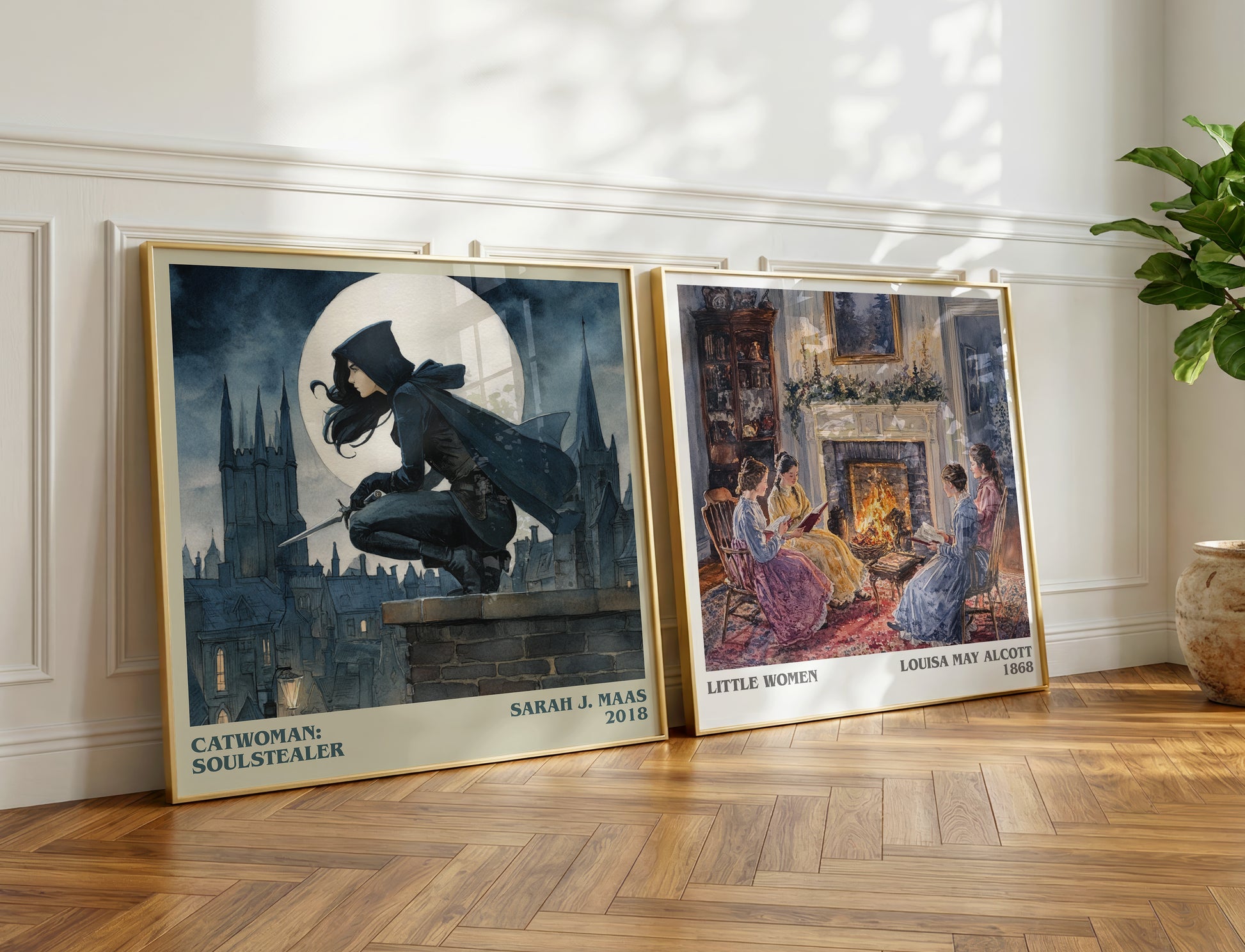 Catwoman: Soulstealer book poster packaging – museum-quality print rolled in protective tube