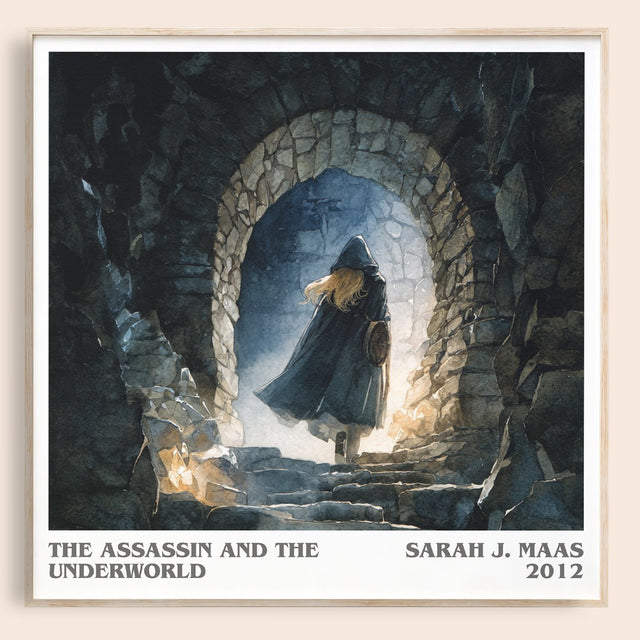 The Assassin And The Underworld Literary Art Print by Sarah J. Maas