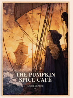 The Pumpkin Spice Café Book Watercolour Illustration by Laurie Gilmore