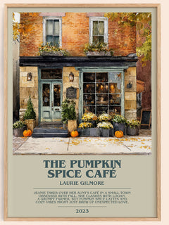 The Pumpkin Spice Café Bookish Wall Art by Laurie Gilmore