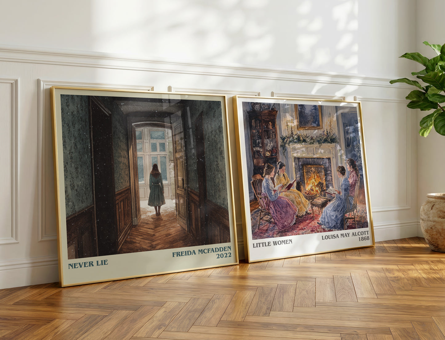 Never Lie book poster packaging – museum-quality print rolled in protective tube