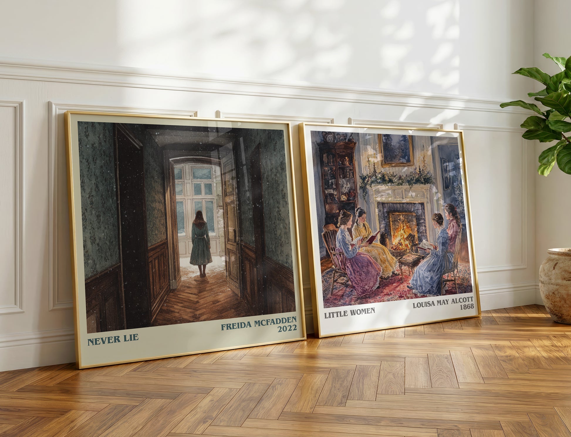 Never Lie book poster packaging – museum-quality print rolled in protective tube