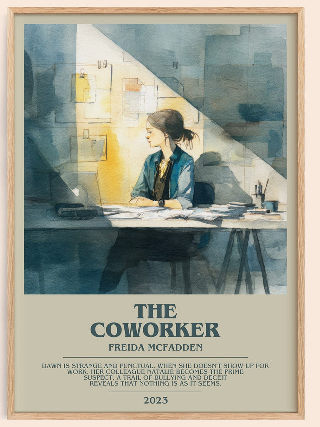 The Coworker Bookish Wall Art by Freida McFadden