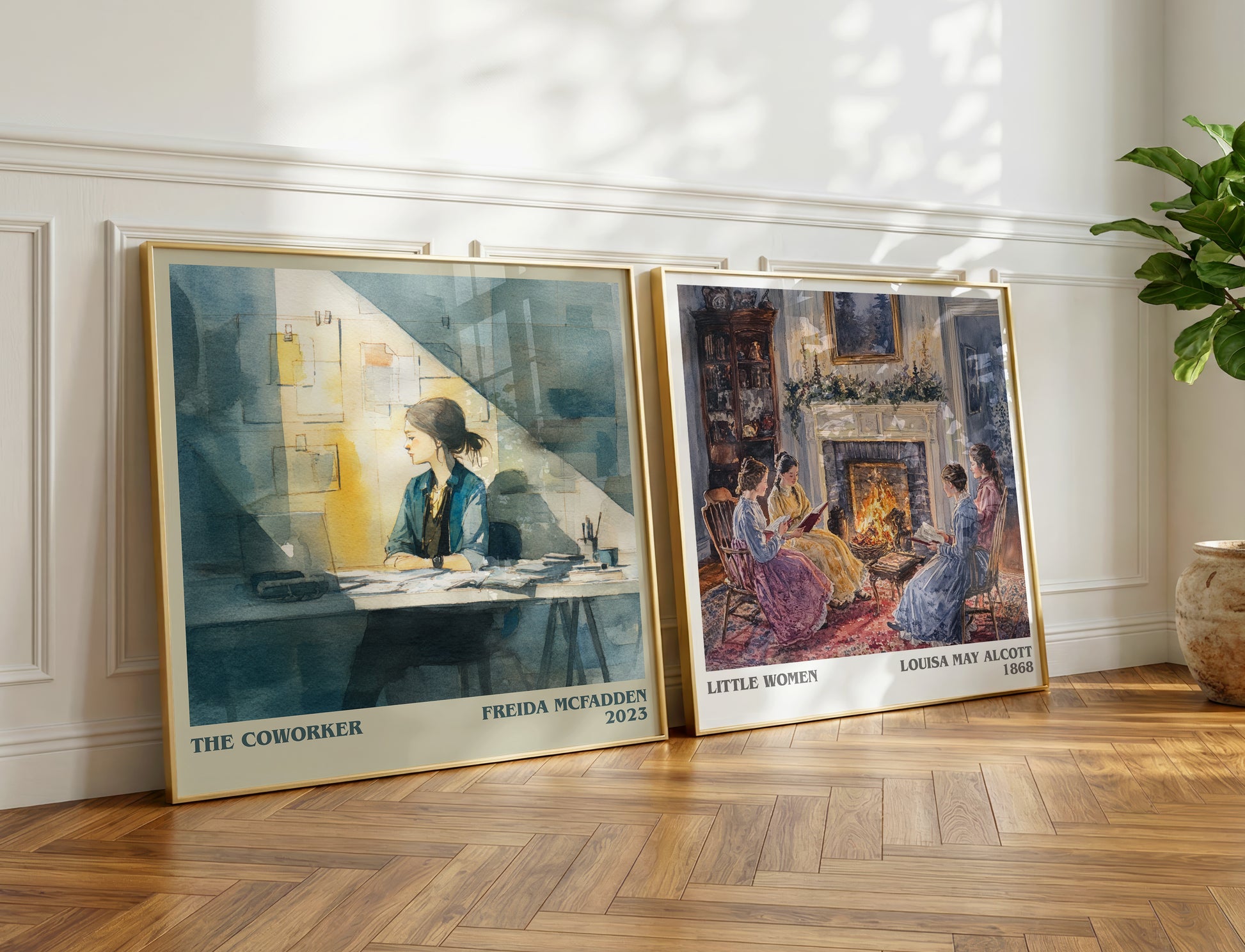 The Coworker book poster packaging – museum-quality print rolled in protective tube
