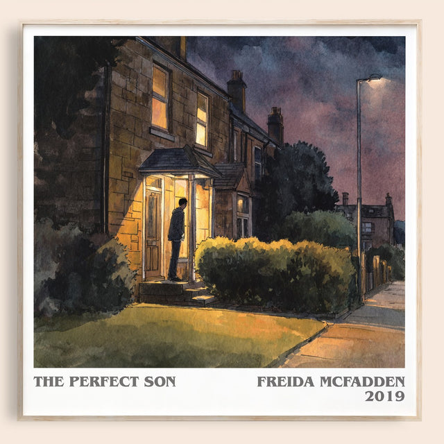 The Perfect Son Literary Art Print by Freida McFadden