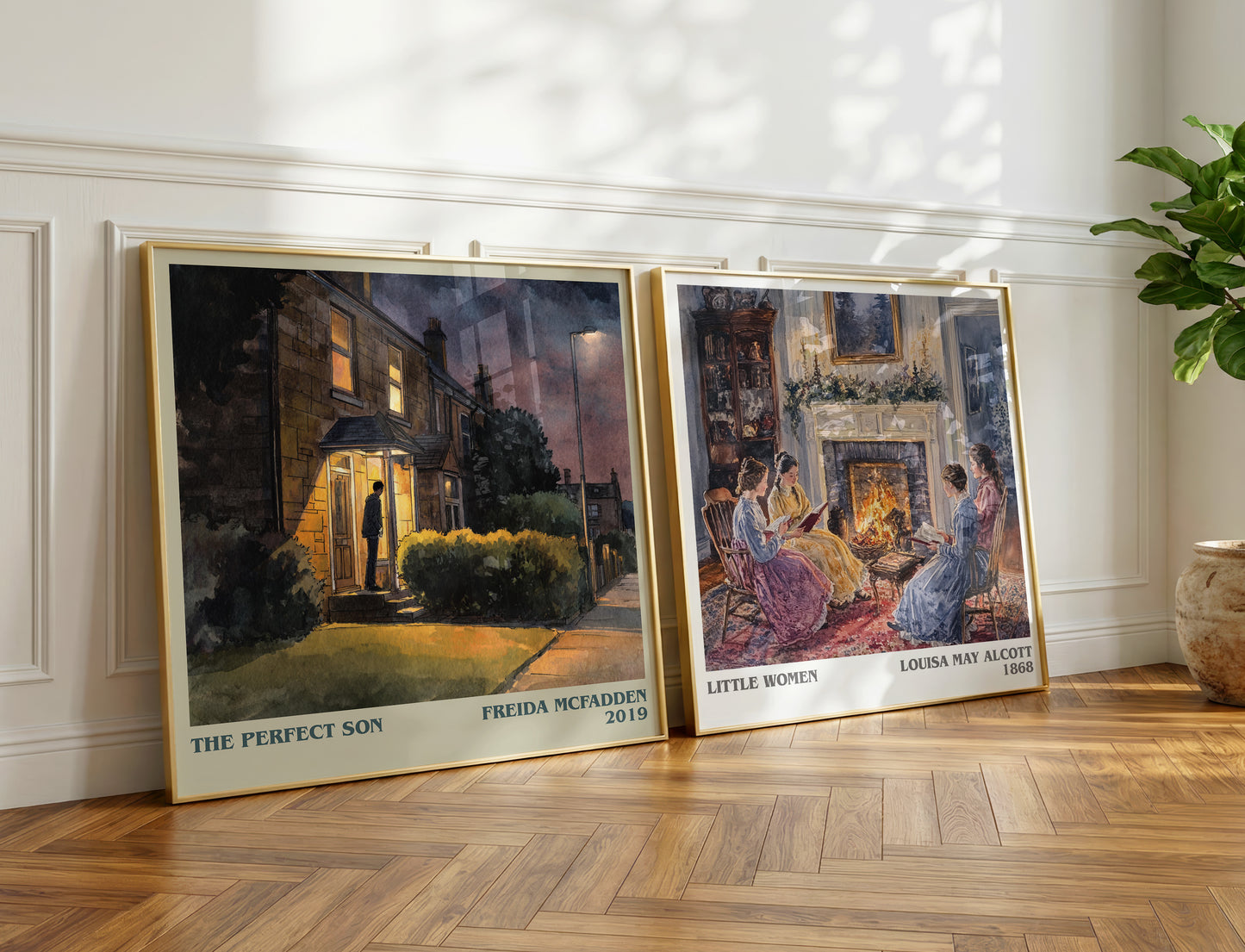 The Perfect Son book poster packaging – museum-quality print rolled in protective tube
