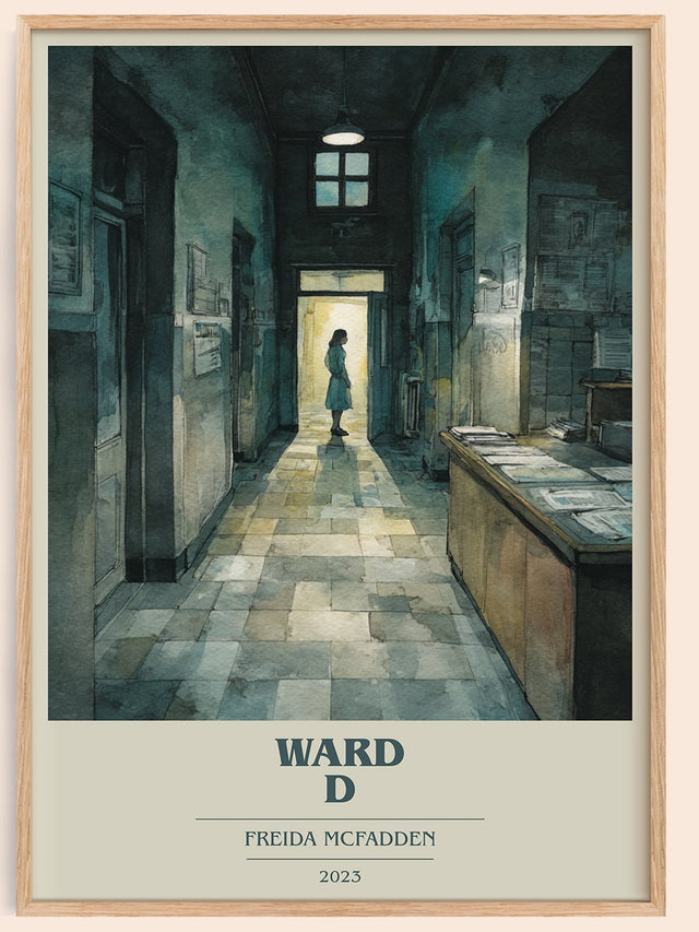 Ward D Book Cover Poster by Freida McFadden