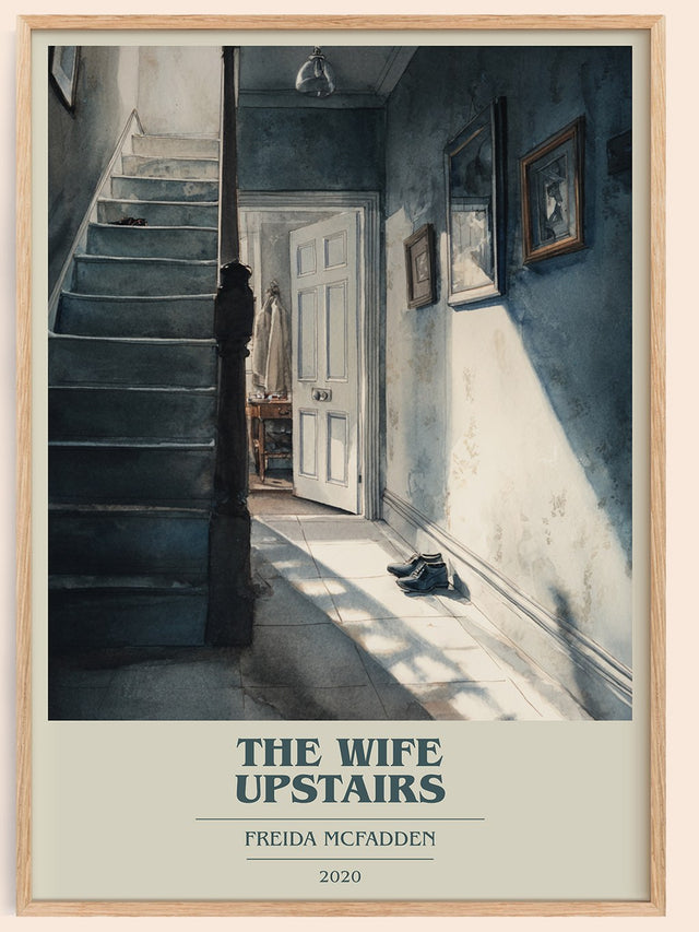 The Wife Upstairs Book Cover Poster by Freida Mcfadden