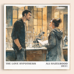 The Love Hypothesis Literary Art Print by Ali Hazelwood