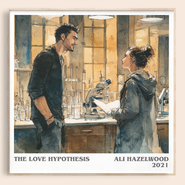 The Love Hypothesis Literary Art Print by Ali Hazelwood