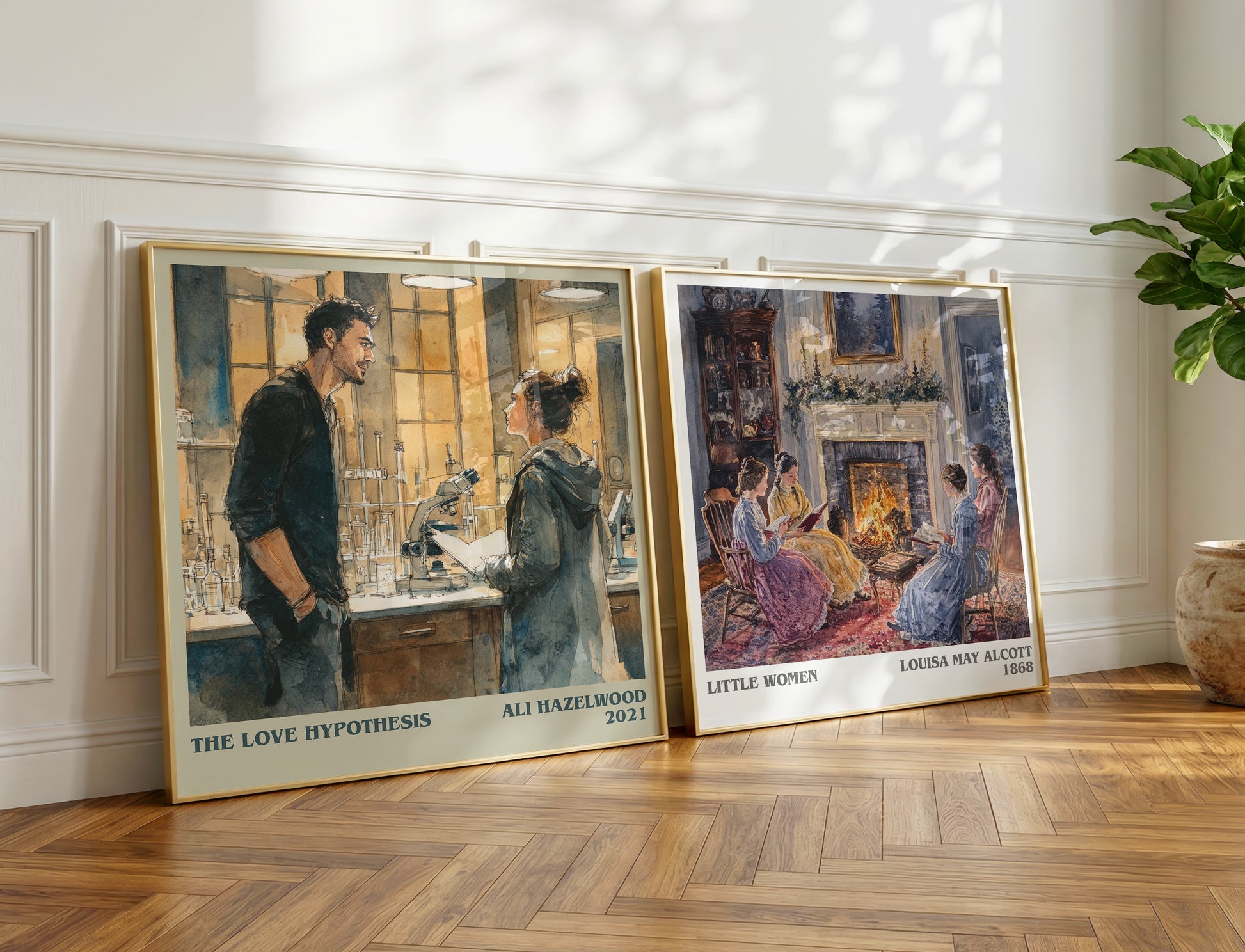 The Love Hypothesis book poster packaging – museum-quality print rolled in protective tube