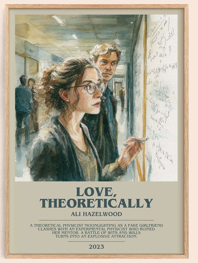 Love, Theoretically Bookish Wall Art by Ali Hazelwood
