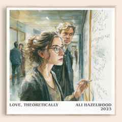 Love, Theoretically Literary Art Print by Ali Hazelwood