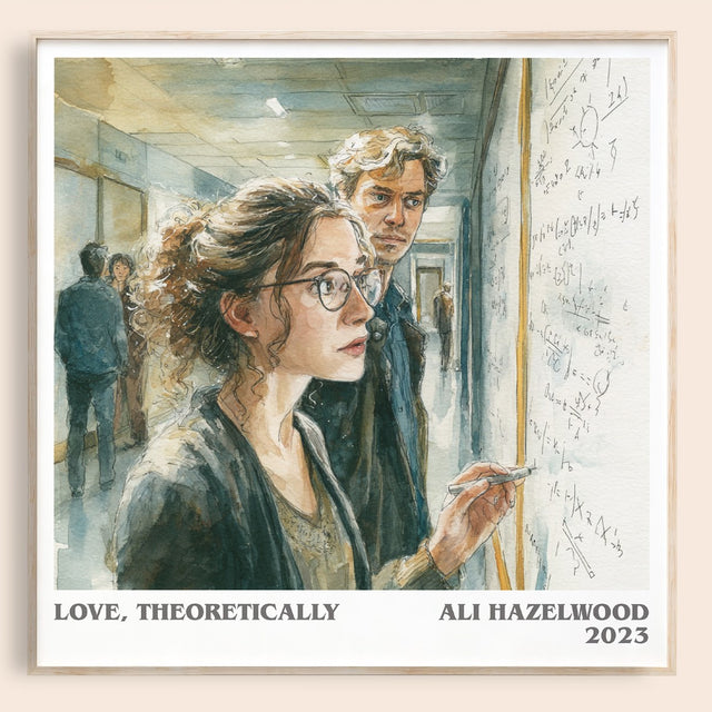 Love, Theoretically Literary Art Print by Ali Hazelwood