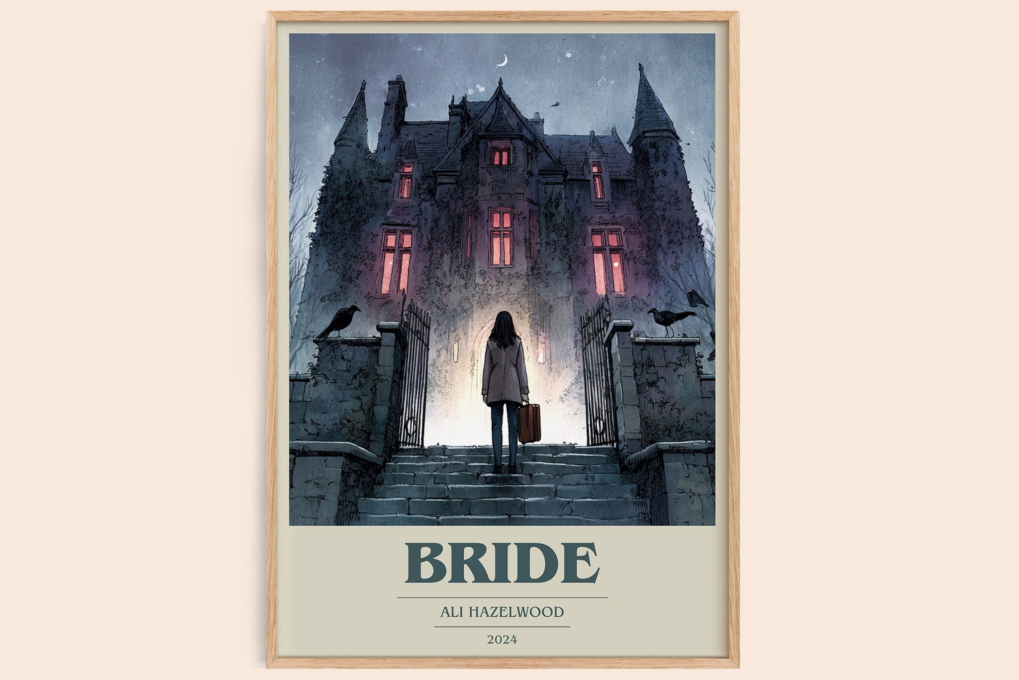 Bride Book Cover Poster by Ali Hazelwood