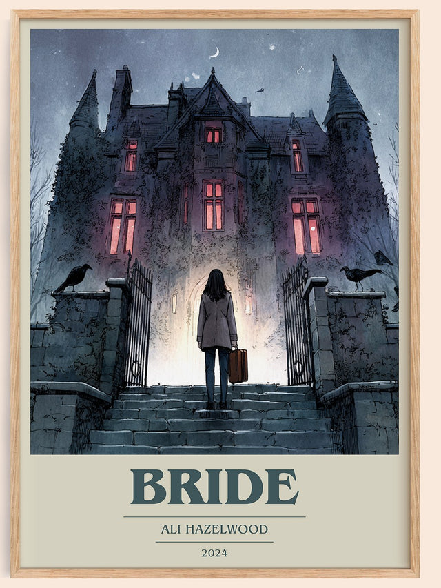 Bride Book Cover Poster by Ali Hazelwood