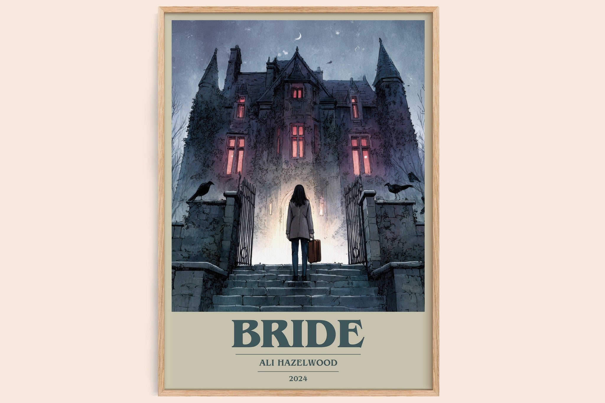 Bride Book Cover Poster by Ali Hazelwood