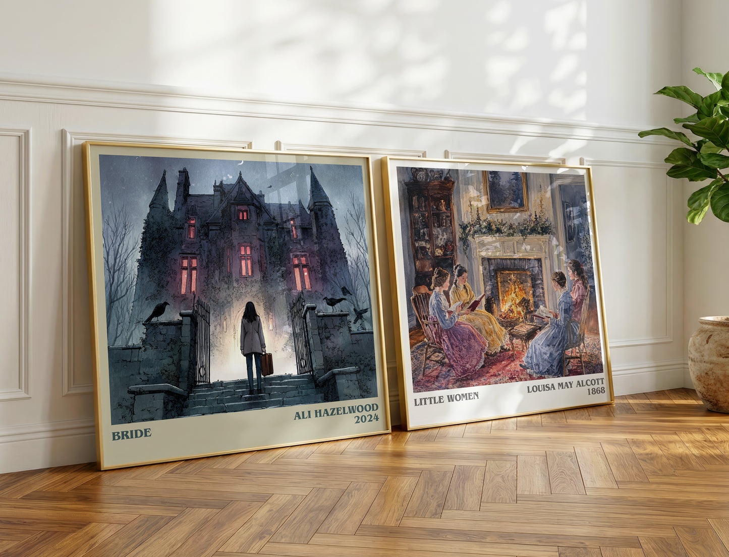 Bride book poster packaging – museum-quality print rolled in protective tube