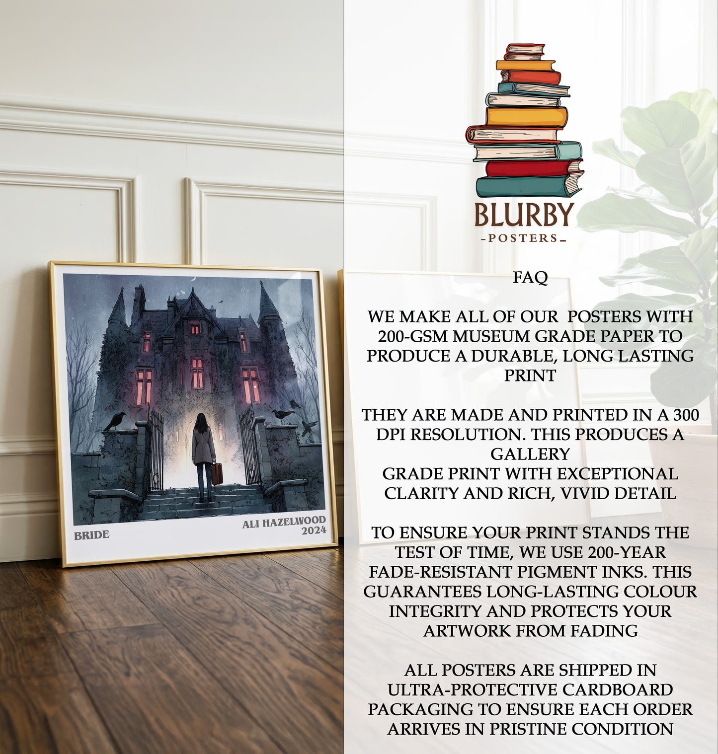 Bride Literary Art Print by Ali Hazelwood