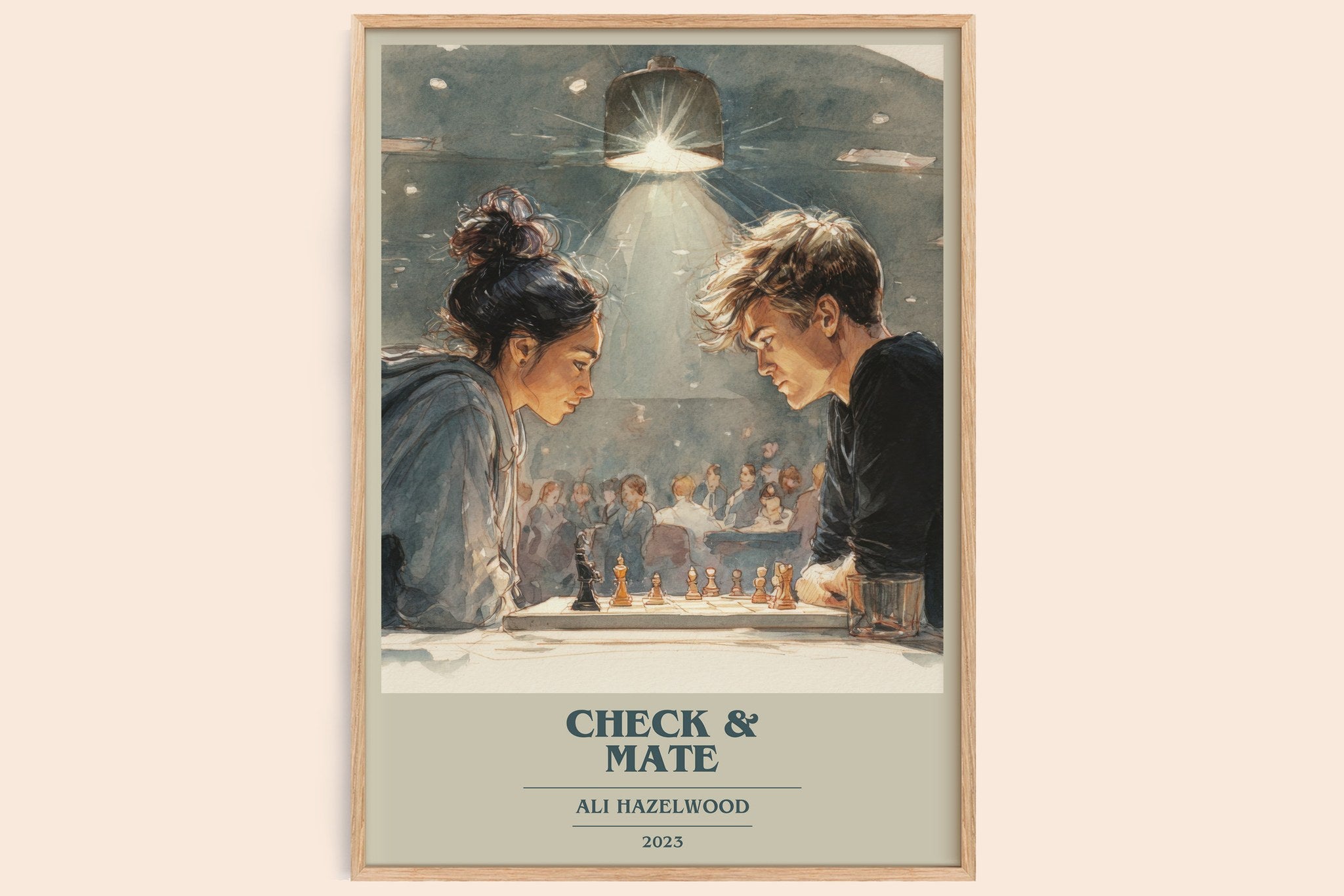 Check & Mate Book Cover Poster by Ali Hazelwood