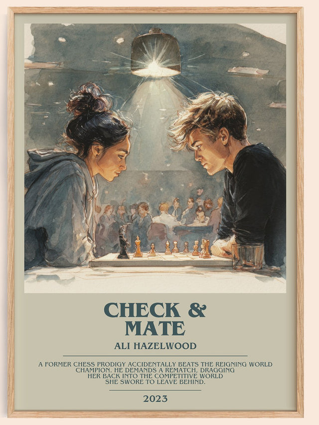 Check & Mate Bookish Wall Art by Ali Hazelwood