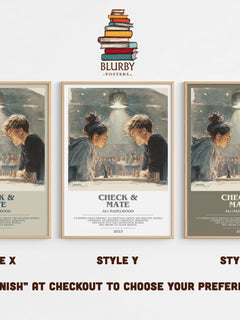 Check & Mate Bookish Wall Art by Ali Hazelwood – image 4