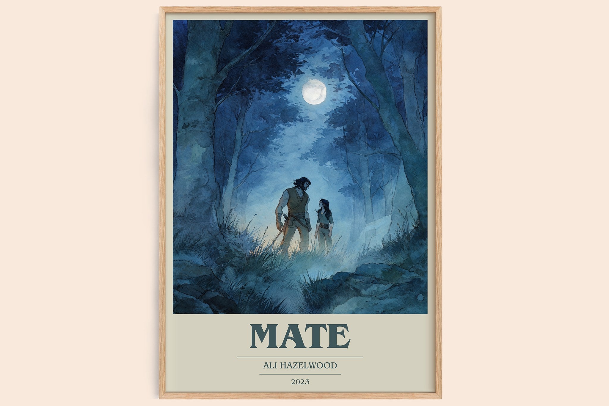 Mate Book Cover Poster by Ali Hazelwood