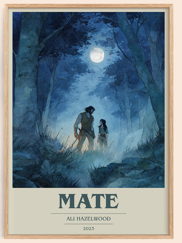 Mate Book Cover Poster by Ali Hazelwood