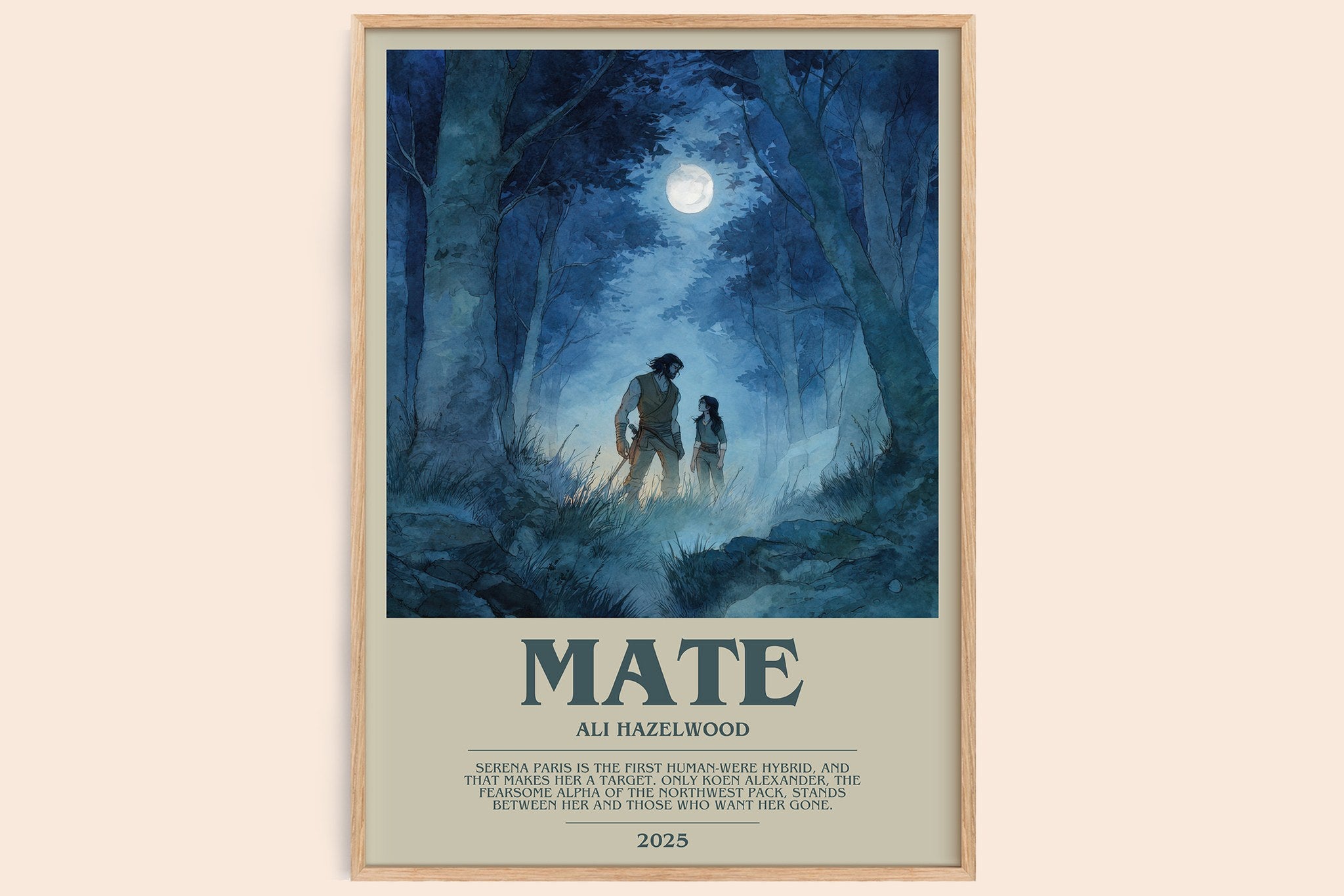 Mate Bookish Wall Art by Ali Hazelwood