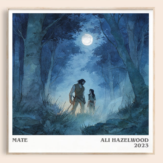 Mate Literary Art Print by Ali Hazelwood