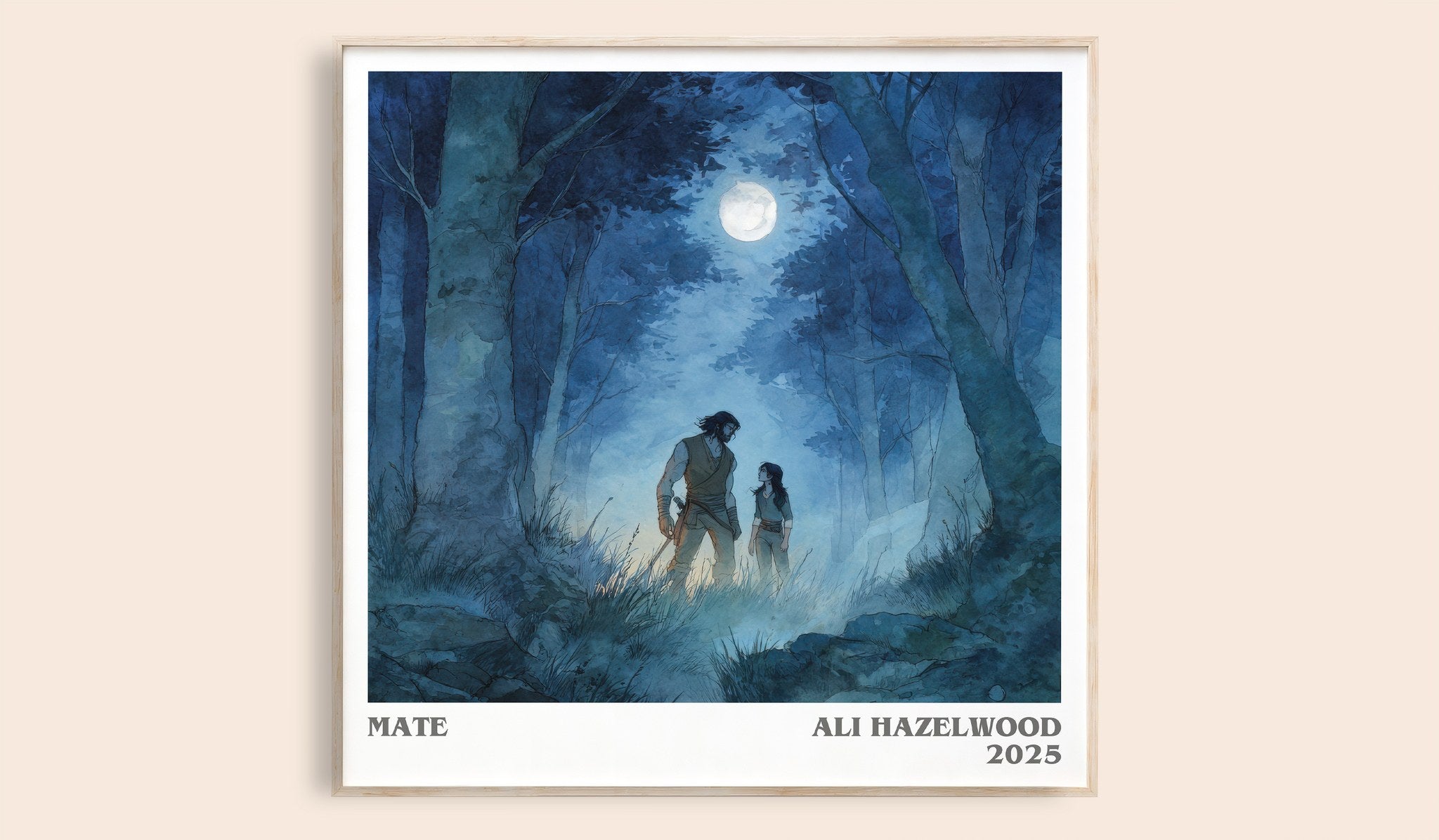 Mate Literary Art Print by Ali Hazelwood