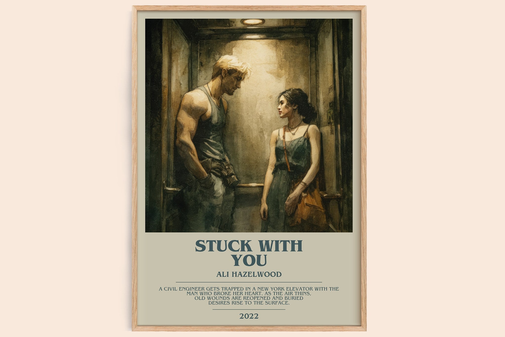 Stuck with You Bookish Wall Art by Ali Hazelwood