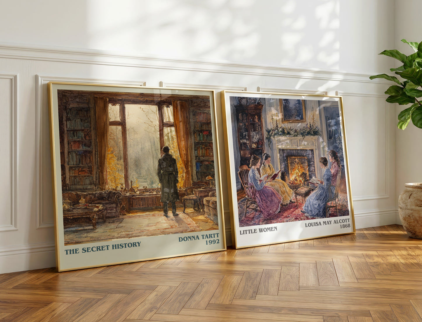 The Secret History book poster packaging – museum-quality print rolled in protective tube