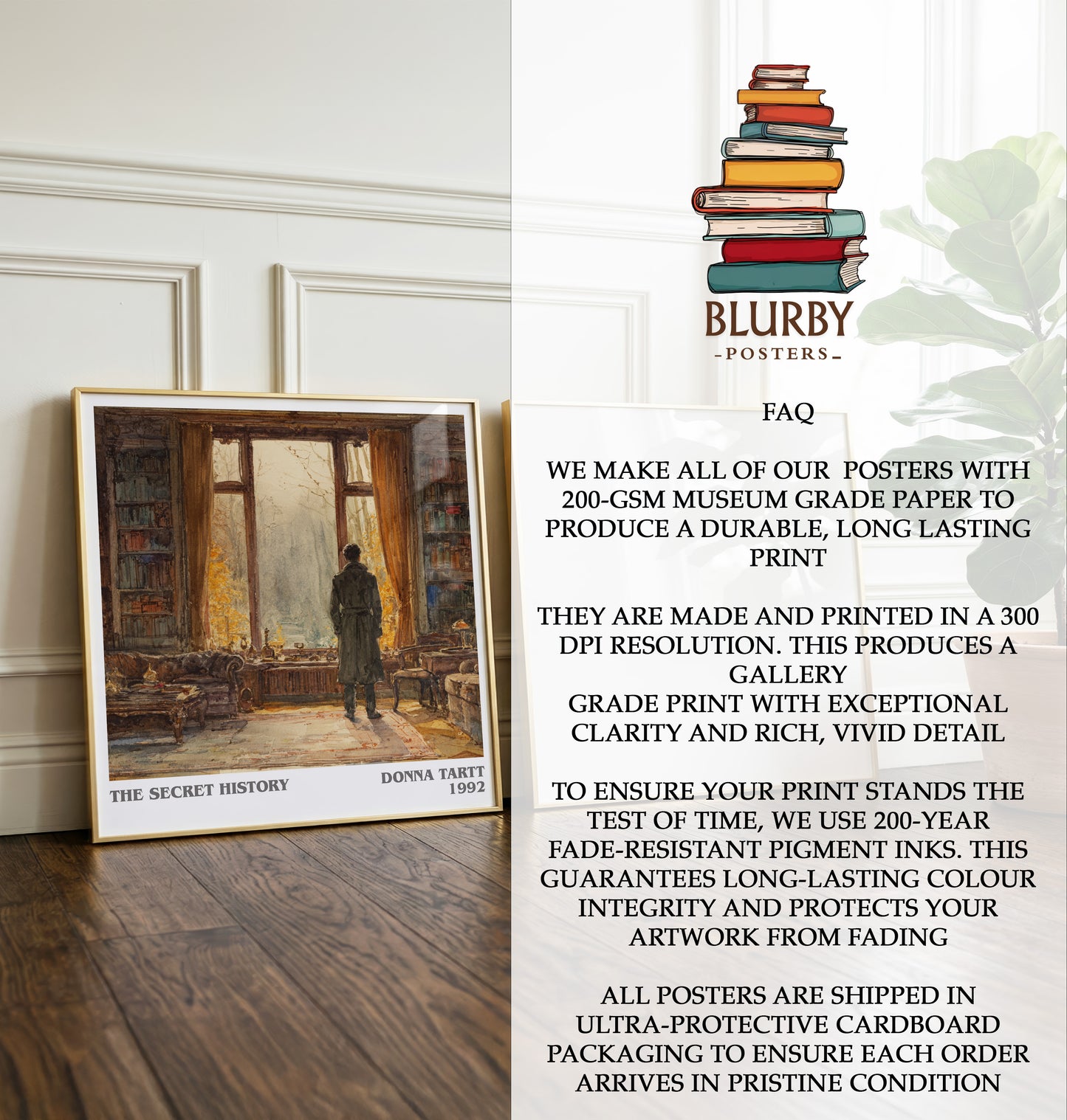 The Secret History Literary Art Print by Donna Tartt