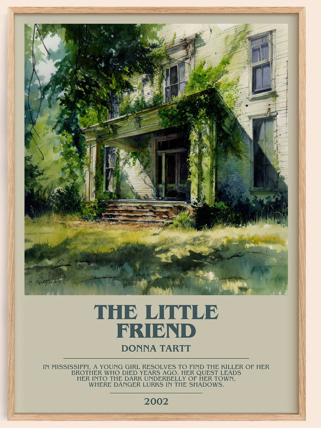 The Little Friend Bookish Wall Art by Donna Tartt