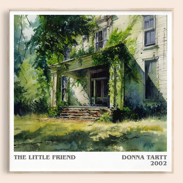 The Little Friend Literary Art Print by Donna Tartt