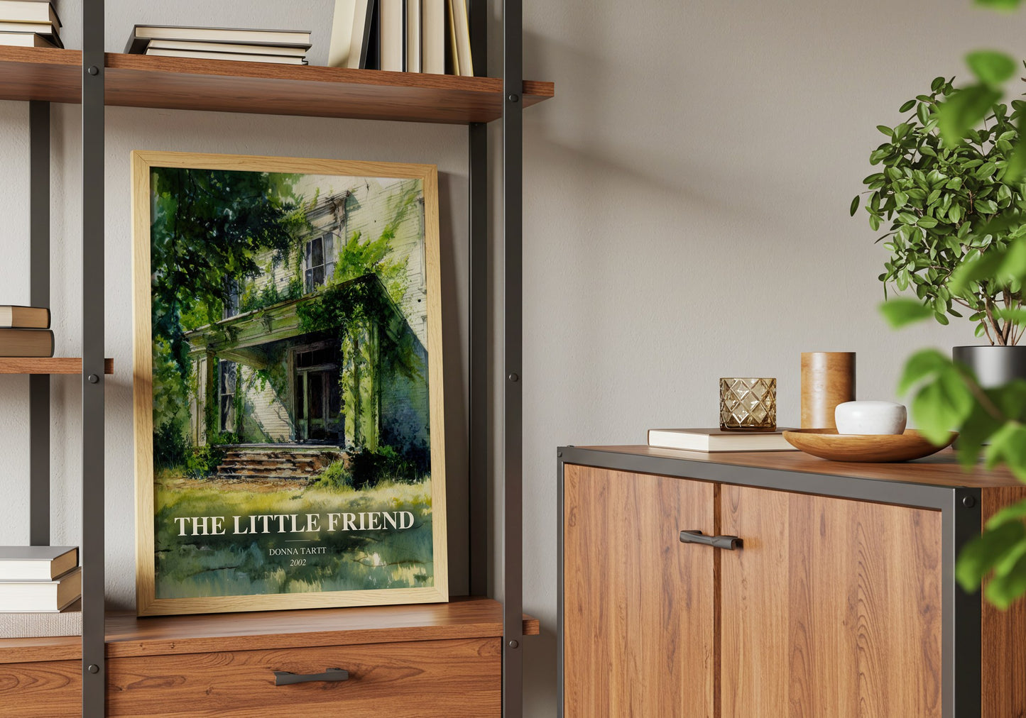 The Little Friend book watercolour illustration paper finish options – matte satin gloss