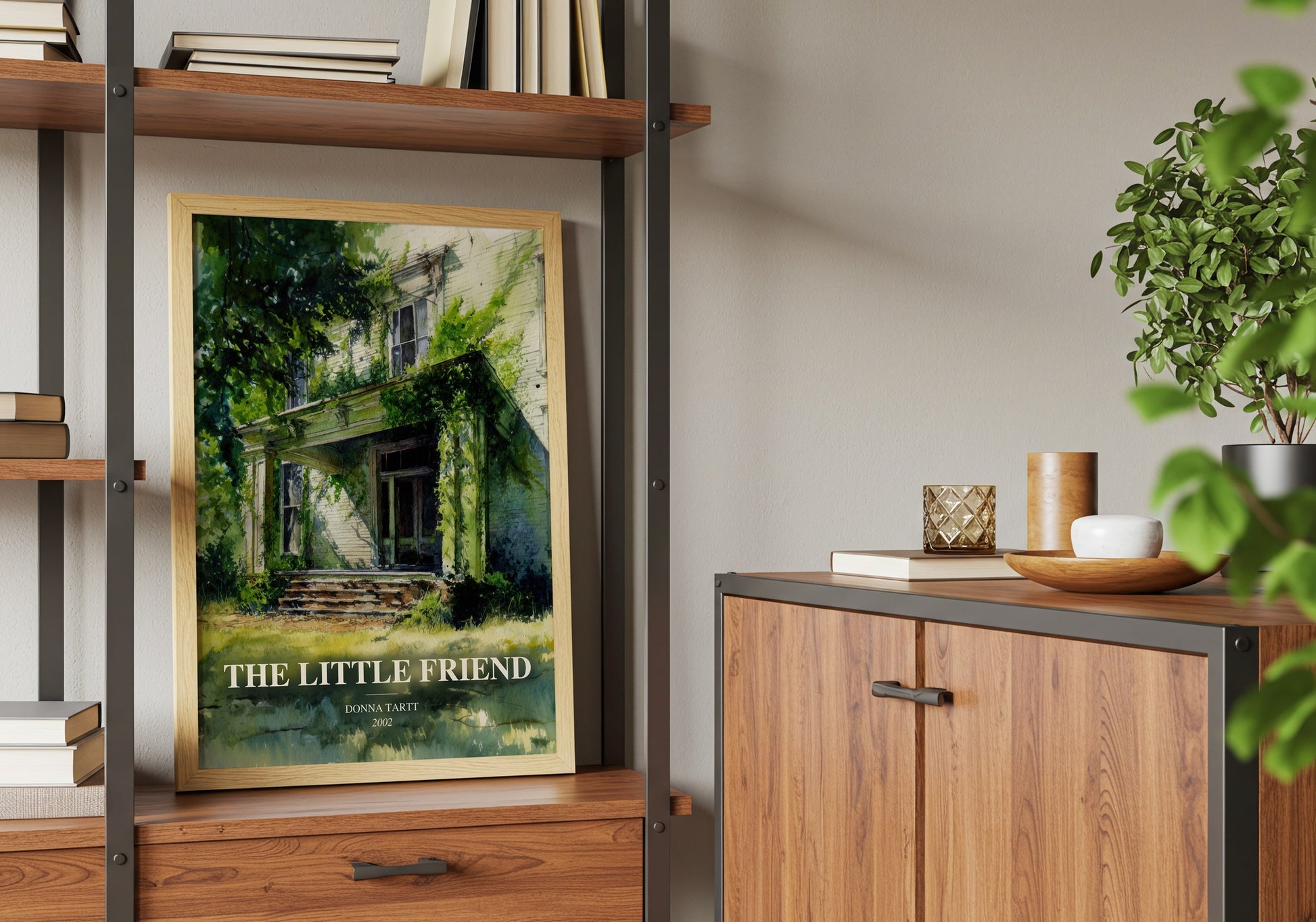 The Little Friend book watercolour illustration paper finish options – matte satin gloss