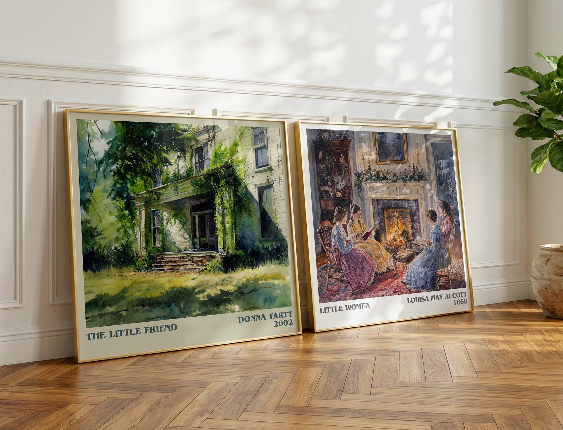 The Little Friend book poster packaging – museum-quality print rolled in protective tube