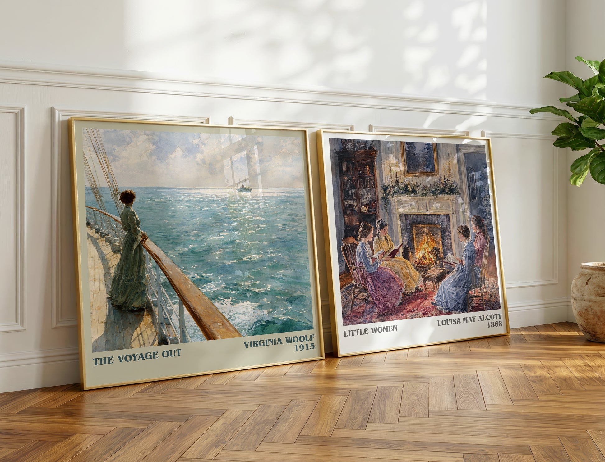 The Voyage Out book poster packaging – museum-quality print rolled in protective tube