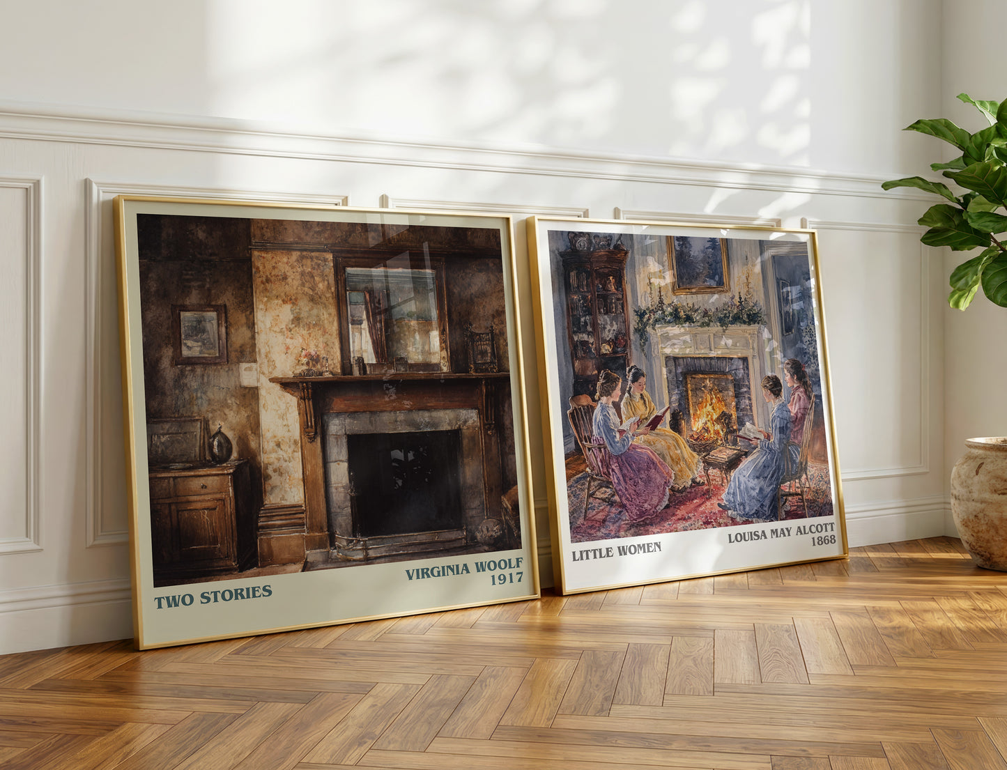 Two Stories book poster packaging – museum-quality print rolled in protective tube