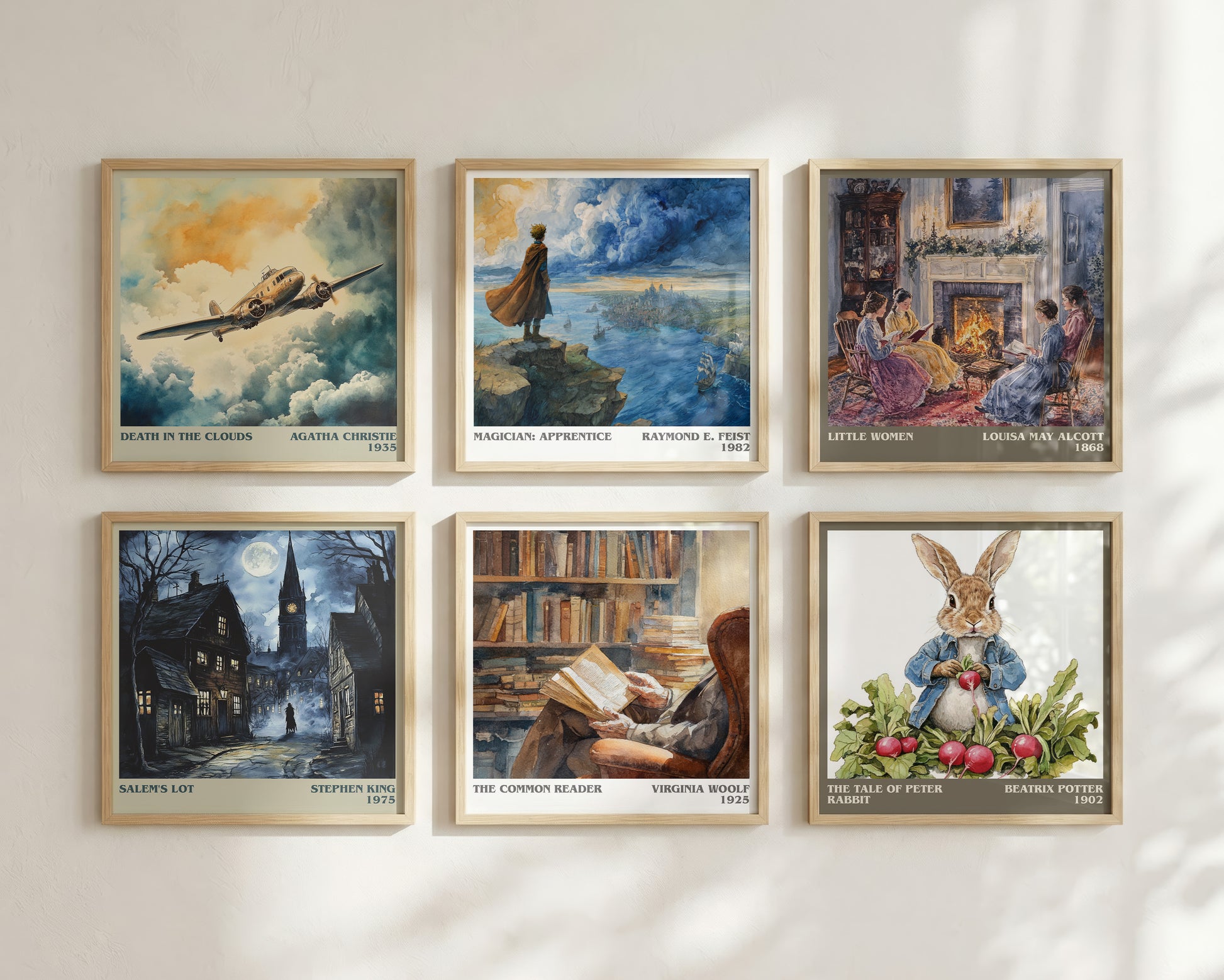 The Common Reader literary book poster framed on wall – non fiction wall art