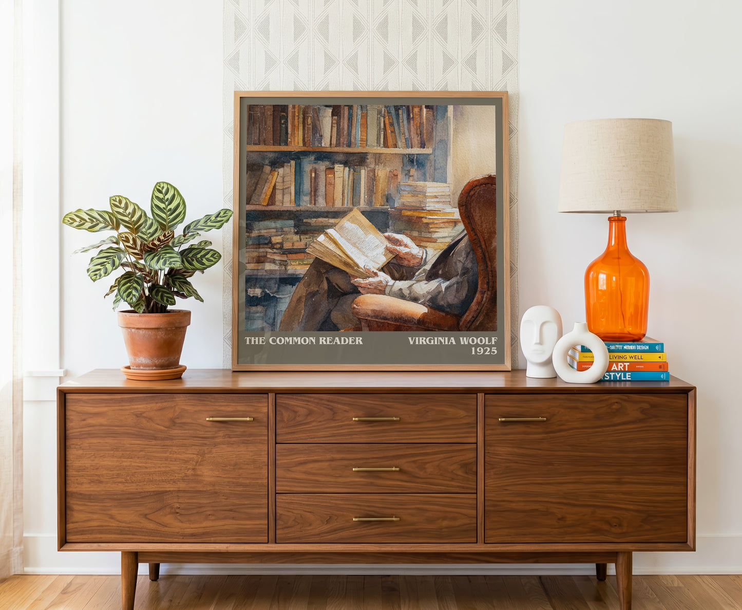 The Common Reader literary literary print detail – Virginia Woolf book art