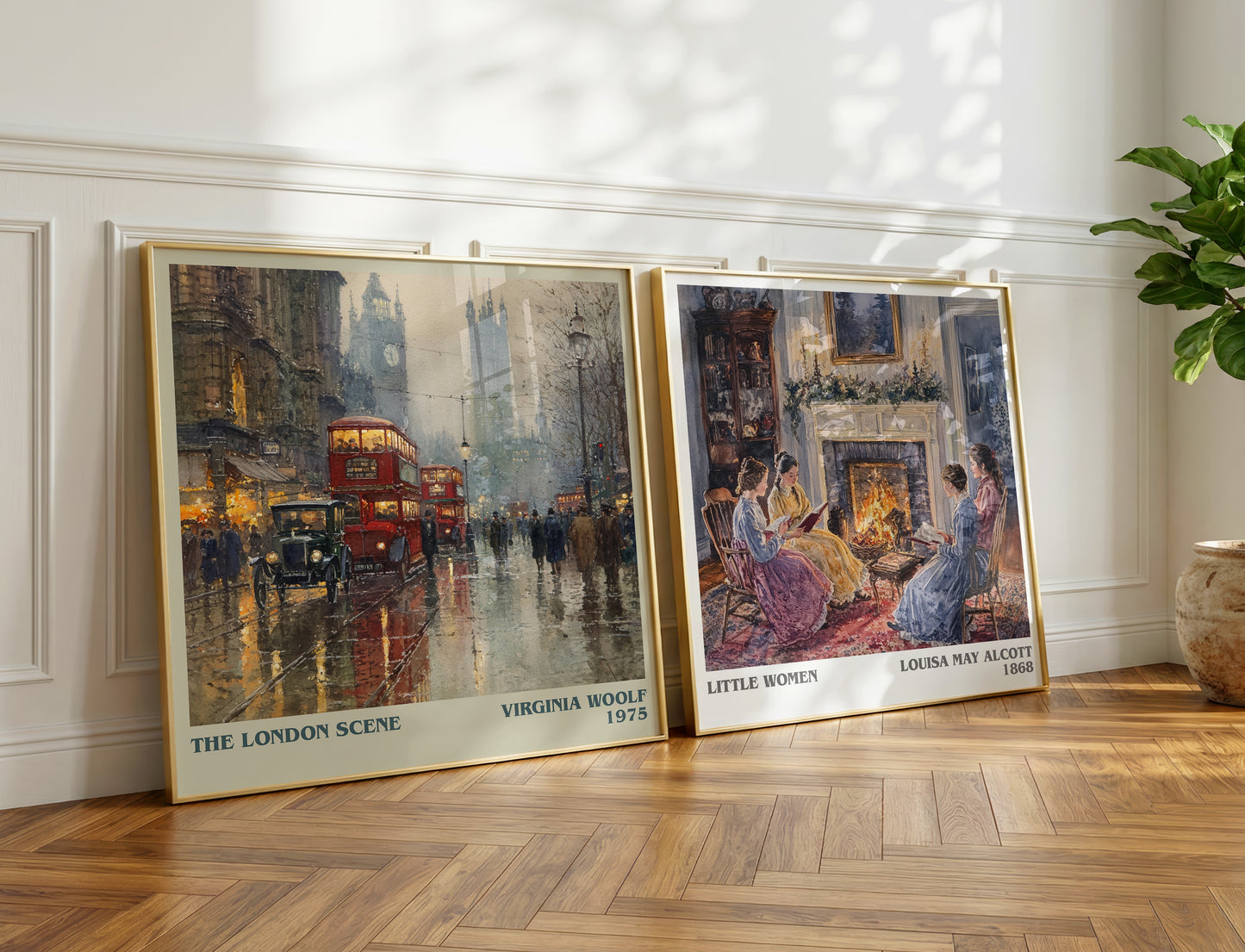 The London Scene book poster packaging – museum-quality print rolled in protective tube
